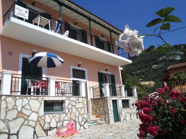 Nikolas Apartments Kalami Bay Esterno foto